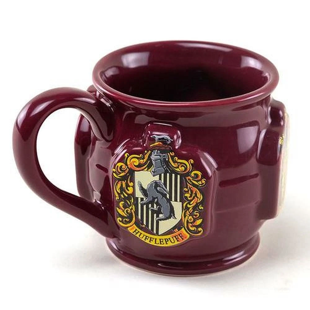 Harry Potter Film & TV 3D Cauldron Mug - Hogwarts Crests 4 Harry Potter Film & TV 3D Cauldron Mug - Hogwarts Crests