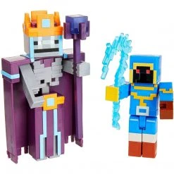 Minecraft Dungeons Redstone Stax & Skeleton Action Figure 2 Pack Gaming