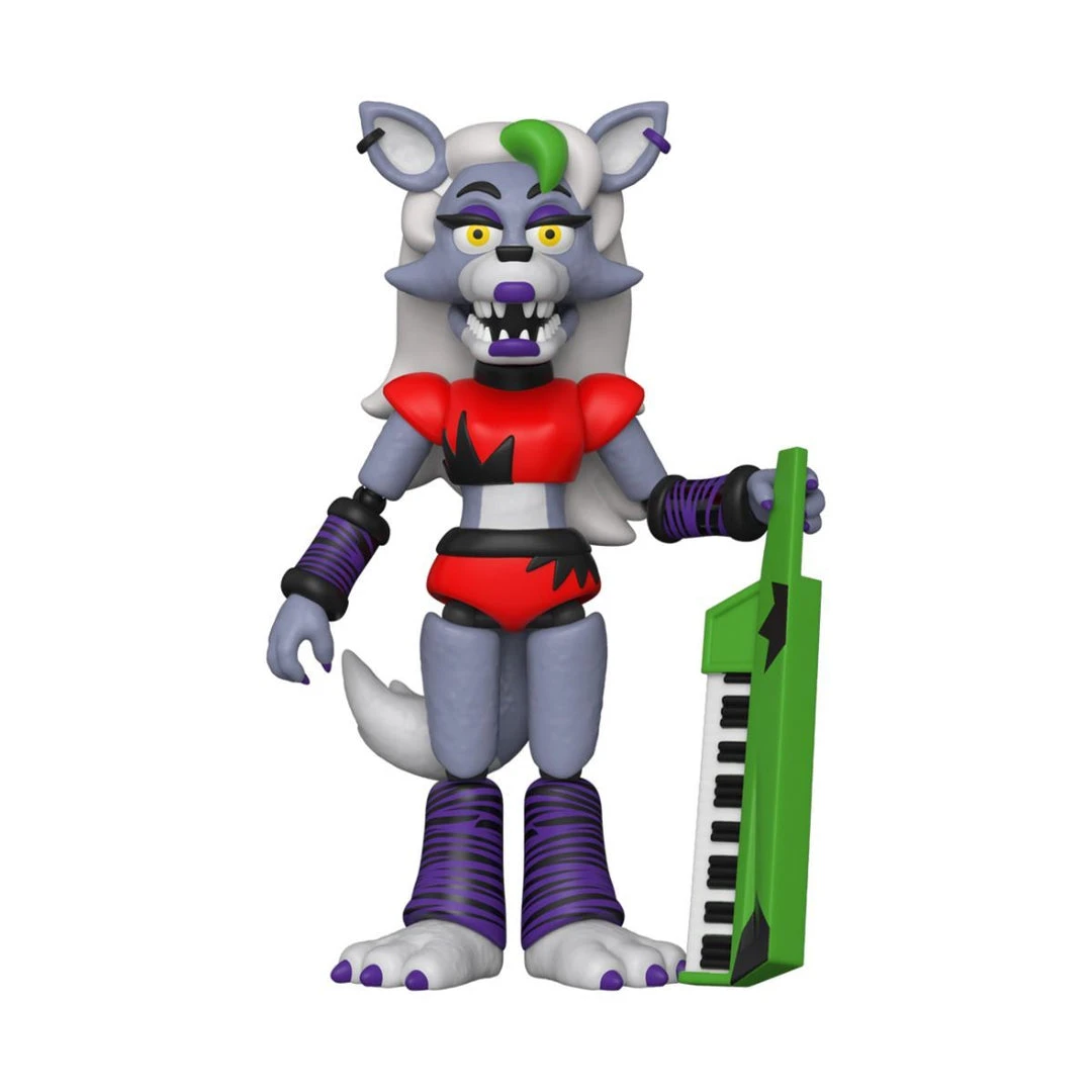 Five Nights At Freddy's Gaming Action Figures Security Breach - Roxanne Wolf 4 Five Nights At Freddy's Gaming Action Figures Security Breach - Roxanne Wolf