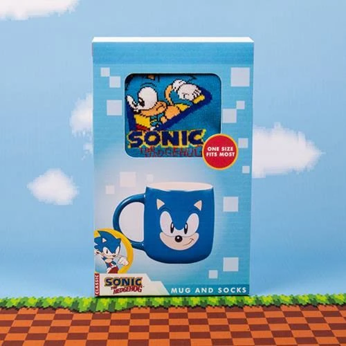 Sonic The Hedgehog Home & Gifts Sonic Mug & Sock Set 5 Sonic The Hedgehog Home & Gifts Sonic Mug & Sock Set