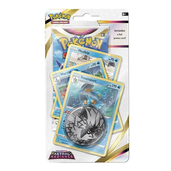 Pokemon TCG: Astral Radiance Premium Checklane Blister - Swampert Anime & Manga 3 Pokemon TCG: Astral Radiance Premium Checklane Blister - Swampert Anime & Manga