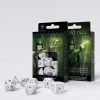 Q-Workshop Elvish White/Black Dice Set 2 Q-Workshop Elvish White/Black Dice Set