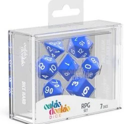 Oakie Doakie Dice Oakie Doakie - Solid Blue RPG Dice Set Tabletop 7 Oakie Doakie Dice Oakie Doakie - Solid Blue RPG Dice Set Tabletop