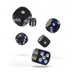 Oakie Doakie Dice Oakie Doakie 16mm D6 Set Of 12 -Enclave Sapphire