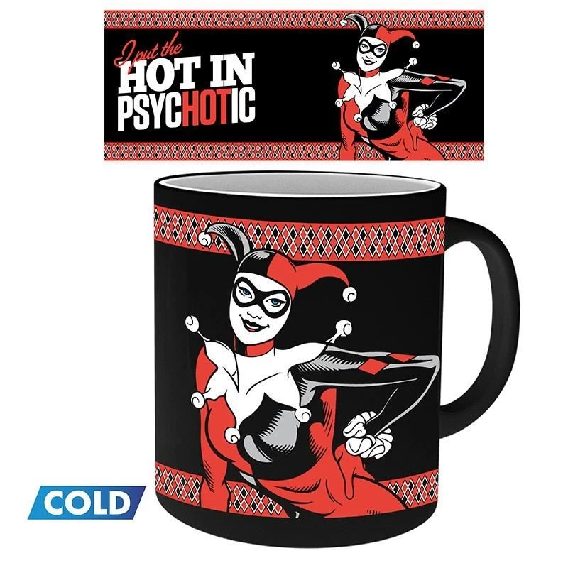 Batman Harley Quinn - Psychotic Heat Change Mug Film & TV 6 Batman Harley Quinn - Psychotic Heat Change Mug Film & TV