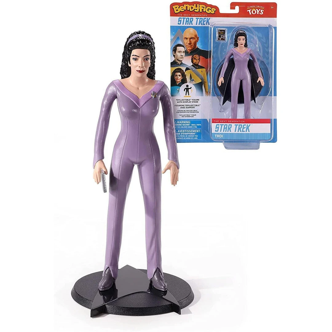 Star Trek Film & TV Troi Bendyfig 4 Star Trek Film & TV Troi Bendyfig