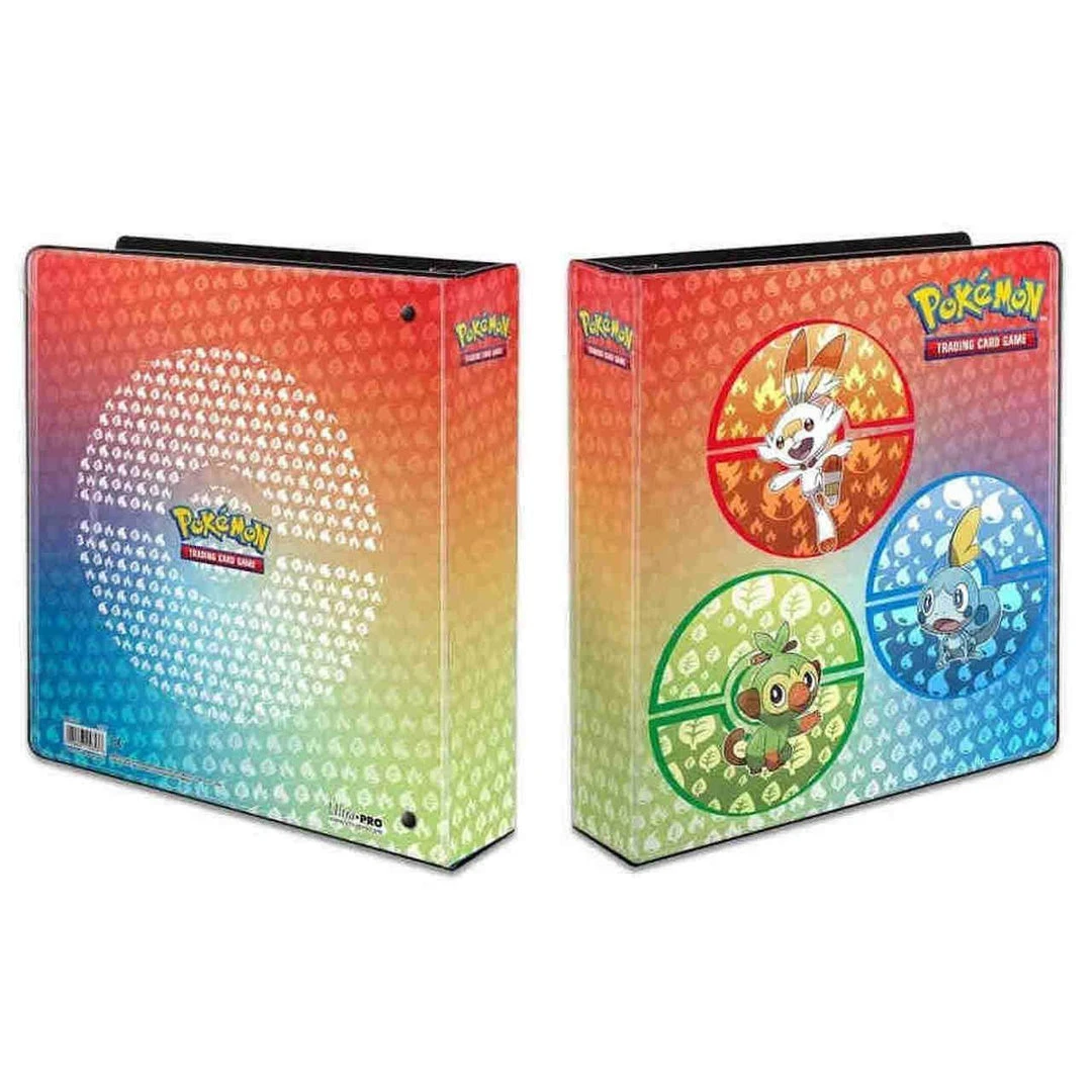 Pokemon Sword & Shield Galar Starters Ultra Pro 2-Inch Album 4 Pokemon Sword & Shield Galar Starters Ultra Pro 2-Inch Album