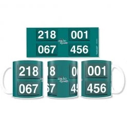 Squid Game Numbers Mug