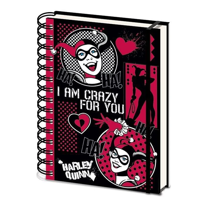 Batman HQ I Am Crazy For You Notebook 3 Batman HQ I Am Crazy For You Notebook