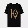 The Elder Scrolls TES: Skyrim - Metallic 10 Years T-Shirt 1 The Elder Scrolls TES: Skyrim - Metallic 10 Years T-Shirt