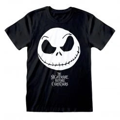 The Nightmare Before Christmas Jack Face T-Shirt