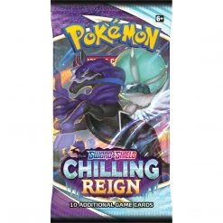 Anime & Manga Pokemon TCG: Sword & Shield - Chilling Reign Booster Pack (x1)