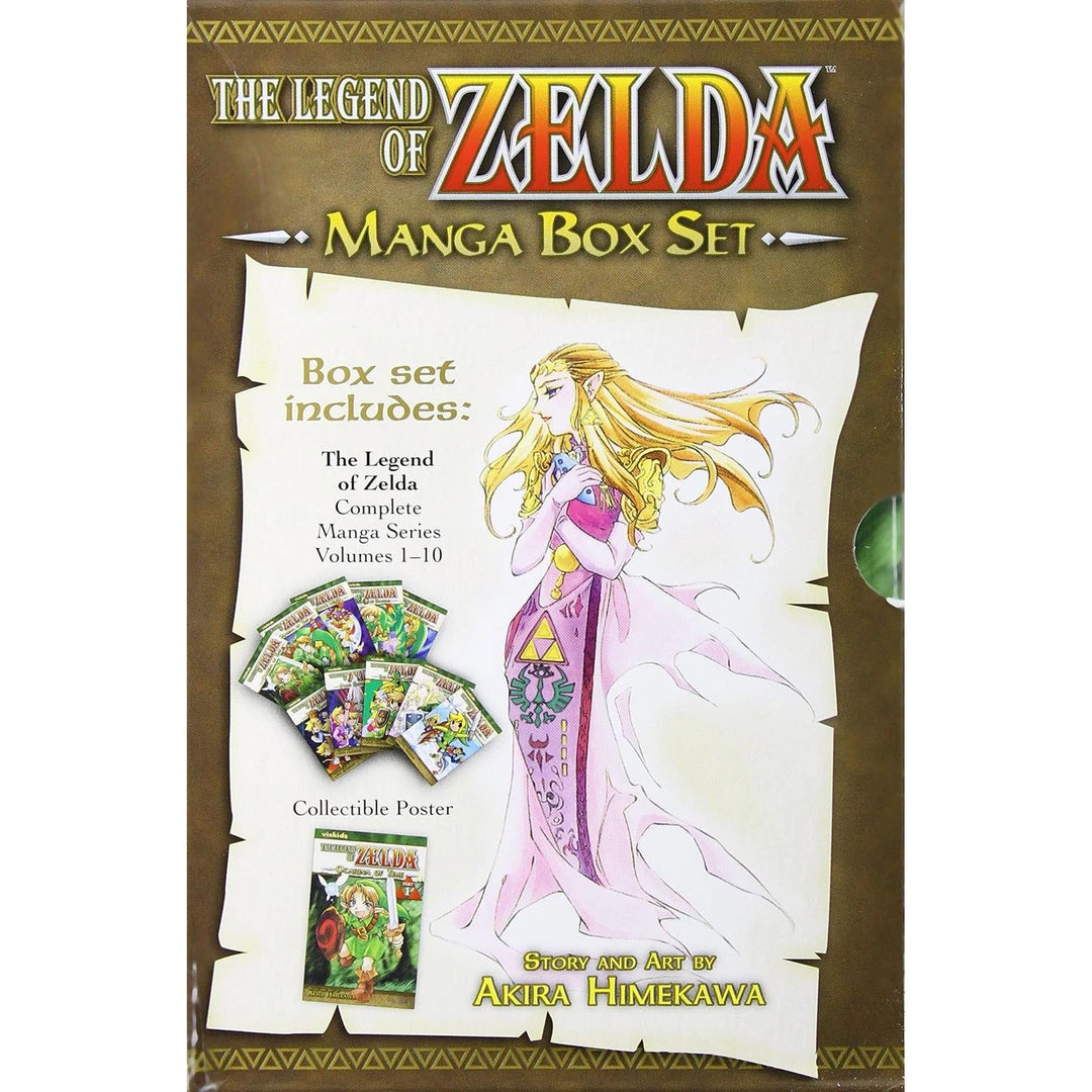 The Legend Of Zelda LEGEND OF ZELDA MANGA BOX SET Anime & Manga 6 The Legend Of Zelda LEGEND OF ZELDA MANGA BOX SET Anime & Manga