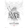 The Witcher Geralt Sketch Maxi Poster 43 Gaming 2 The Witcher Geralt Sketch Maxi Poster 43 Gaming