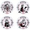 Film & TV Disney Villains Set Of 4 Plates 1 Film & TV Disney Villains Set Of 4 Plates