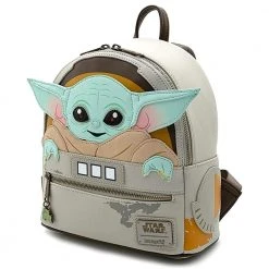 The Mandalorian Loungefly Star Wars The Child Cradle Mini Backpack