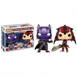 Gaming POP! Games: Marvel Vs Capcom - Black Panther & Monster Hunter 2-Pack