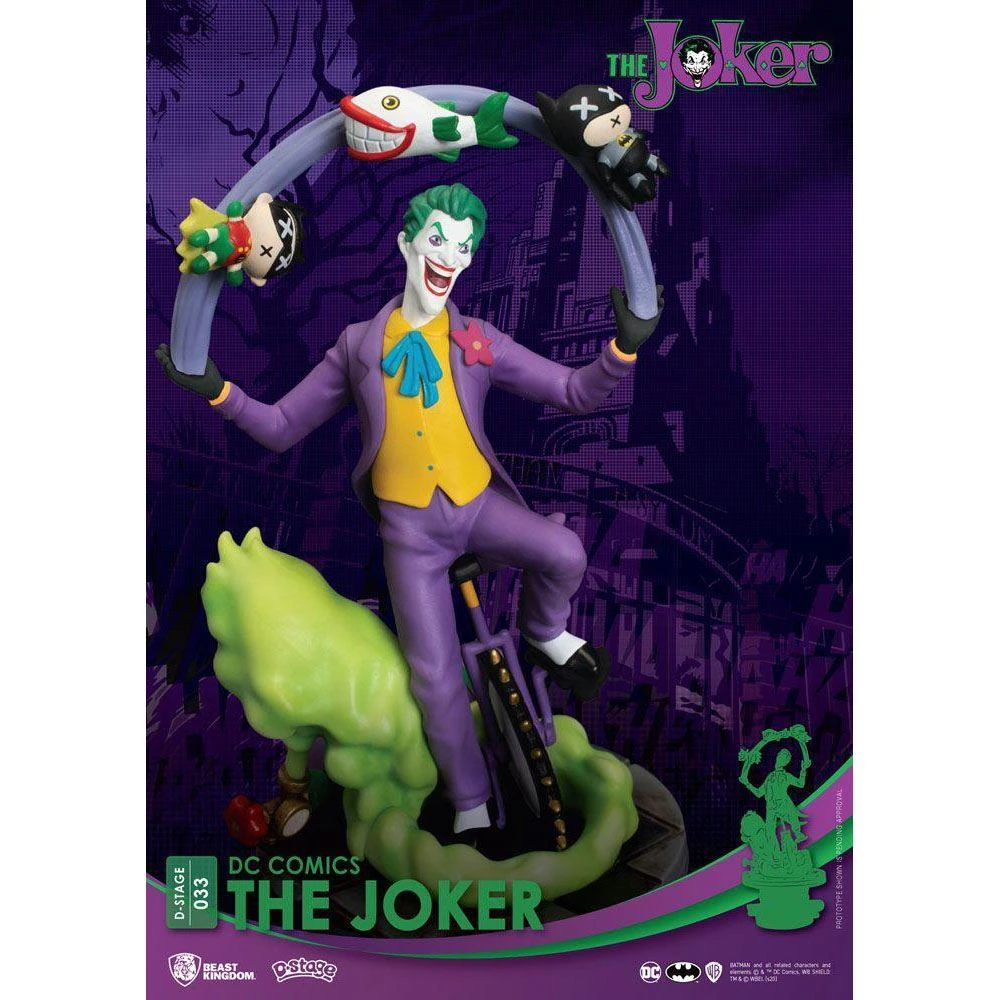 Batman DC Comics Joker Diorama 15cm 7 Batman DC Comics Joker Diorama 15cm