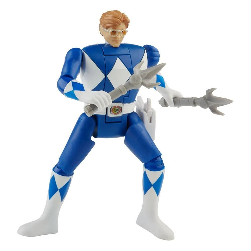 Film & TV Mighty Morphin Power Rangers - Blue Ranger Retro Action Figure 5 Film & TV Mighty Morphin Power Rangers - Blue Ranger Retro Action Figure