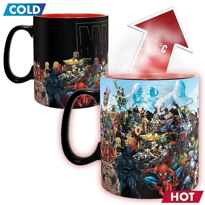 Mugs Marvel Heroes Heat Change Mug 5 Mugs Marvel Heroes Heat Change Mug