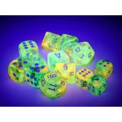 Chessex Nebula Spring/White 16mm D6 Dice Block (12 Dice) 9 Chessex Nebula Spring/White 16mm D6 Dice Block (12 Dice)
