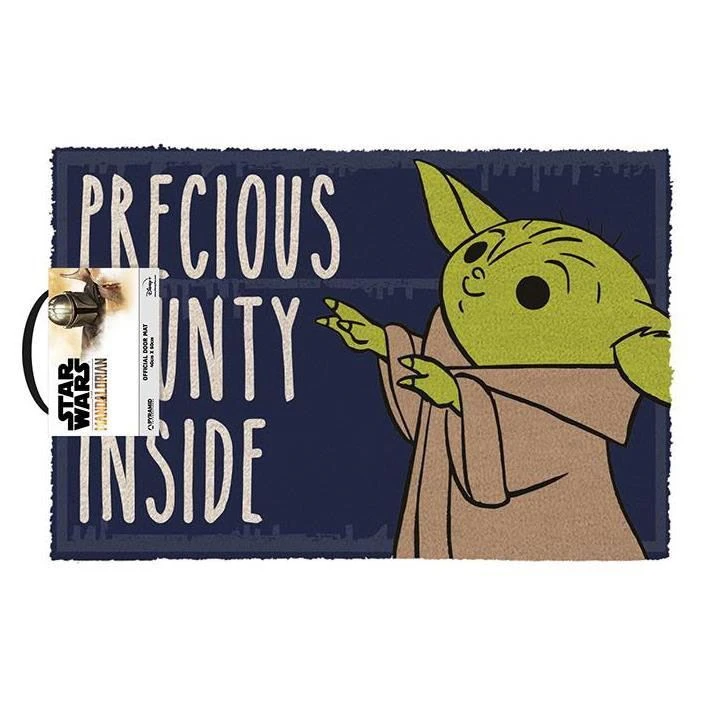 Star Wars The Mandalorian 'Precious Bounty' Door Mat 4 Star Wars The Mandalorian 'Precious Bounty' Door Mat