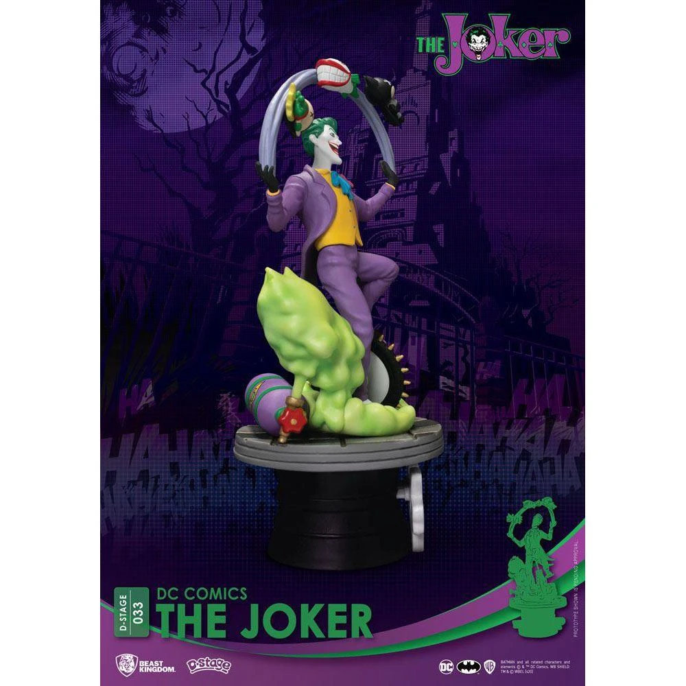 Batman DC Comics Joker Diorama 15cm 6 Batman DC Comics Joker Diorama 15cm