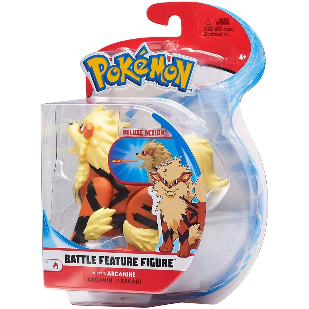 Pokemon Arcanine Battle Feature Action Figure 6 Pokemon Arcanine Battle Feature Action Figure