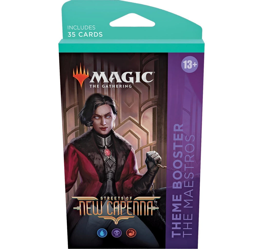Magic: The Gathering MTG: Streets Of New Capenna Theme Booster - Black 4 Magic: The Gathering MTG: Streets Of New Capenna Theme Booster - Black