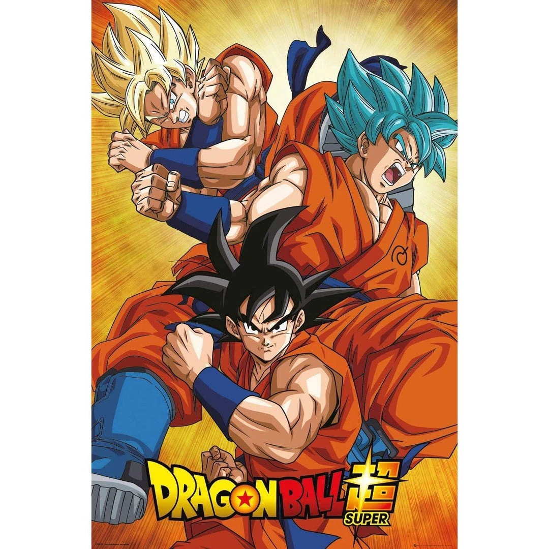 Dragon Ball Super Goku Maxi Poster 4 Dragon Ball Super Goku Maxi Poster