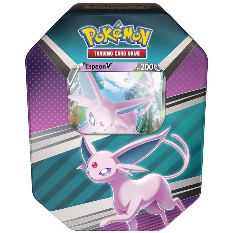 Anime & Manga Pokemon TCG: V Heroes Tin Spring 2022 - Espeon 4 Anime & Manga Pokemon TCG: V Heroes Tin Spring 2022 - Espeon