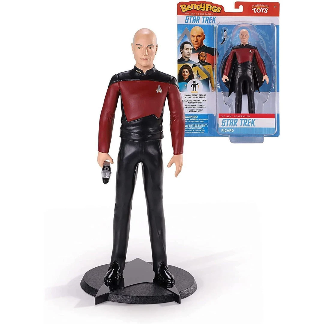Star Trek Picard Bendyfig Film & TV 4 Star Trek Picard Bendyfig Film & TV