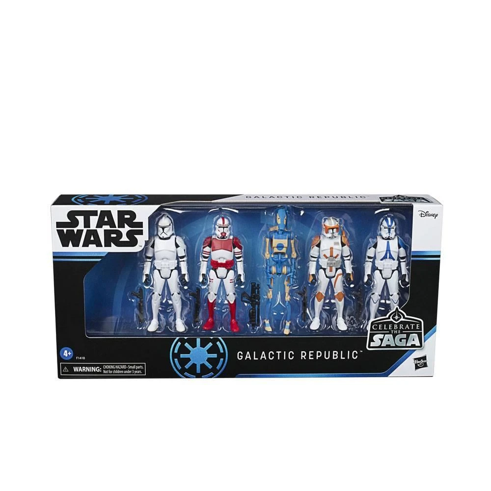 Star Wars Celebrate The Saga - Galactic Republic 10 Cm 5-Pack Action Figures 4 Star Wars Celebrate The Saga - Galactic Republic 10 Cm 5-Pack Action Figures