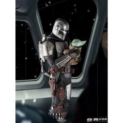 Star Wars The Mandalorian And Grogu 1:10 Scale Statue 17 Star Wars The Mandalorian And Grogu 1:10 Scale Statue