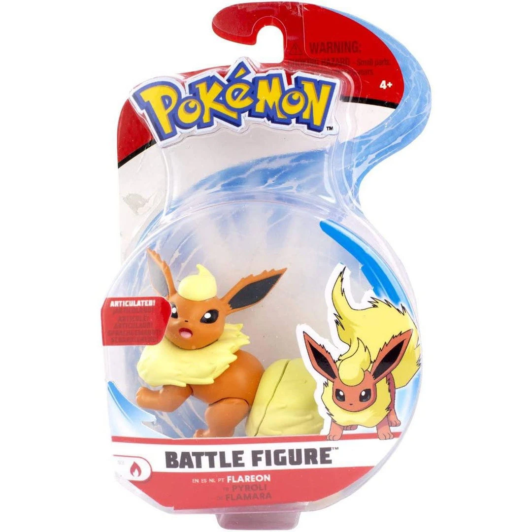 Pokemon Toys & Figures Battle Figurine - Flareon 3 Pokemon Toys & Figures Battle Figurine - Flareon