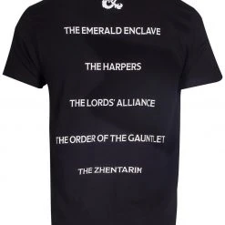 Geek-Aboo Dungeons & Dragons - Factions Men's T-Shirt Tabletop