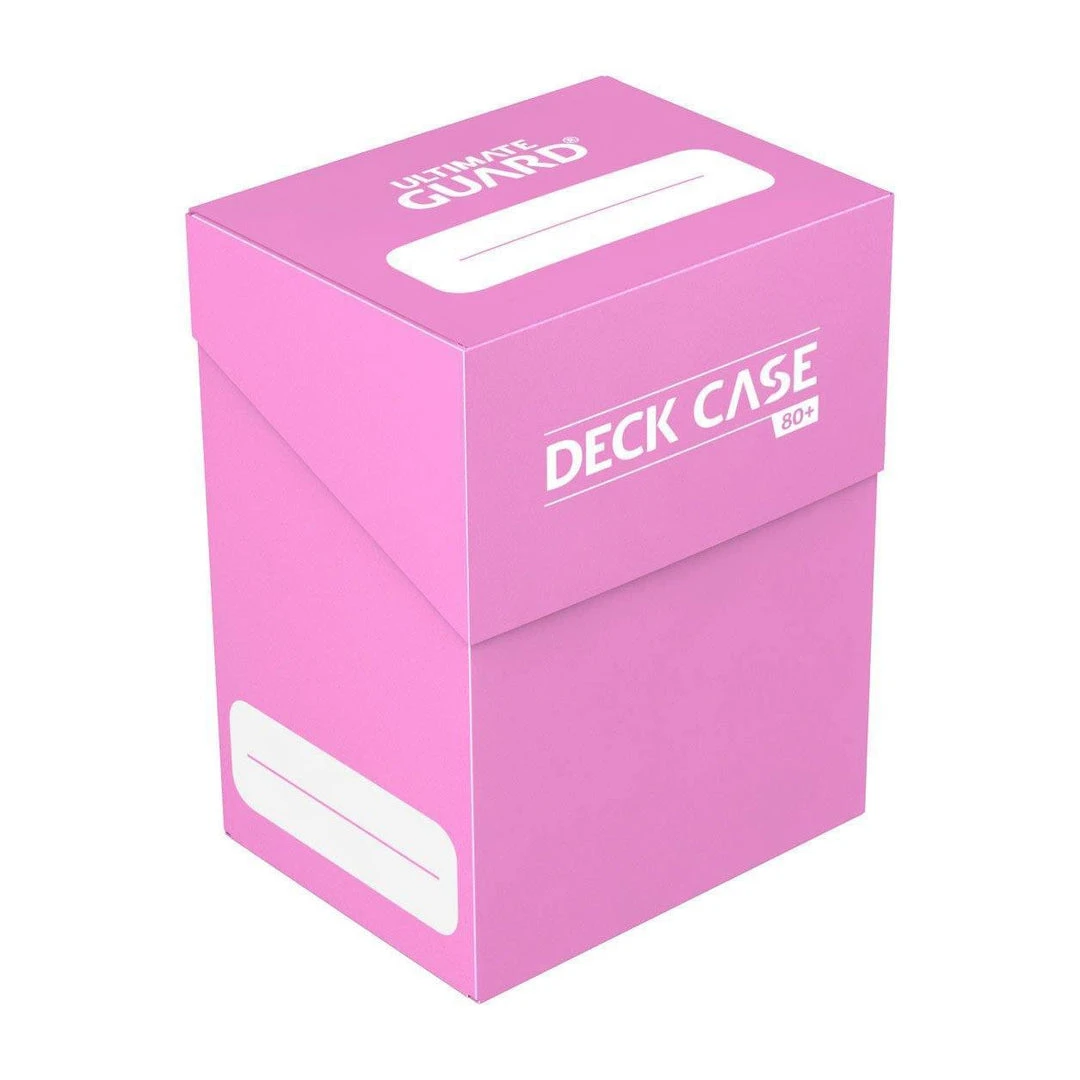 Tabletop Ultimate Guard Standard Deck Case - Pink (80+) 4 Tabletop Ultimate Guard Standard Deck Case - Pink (80+)