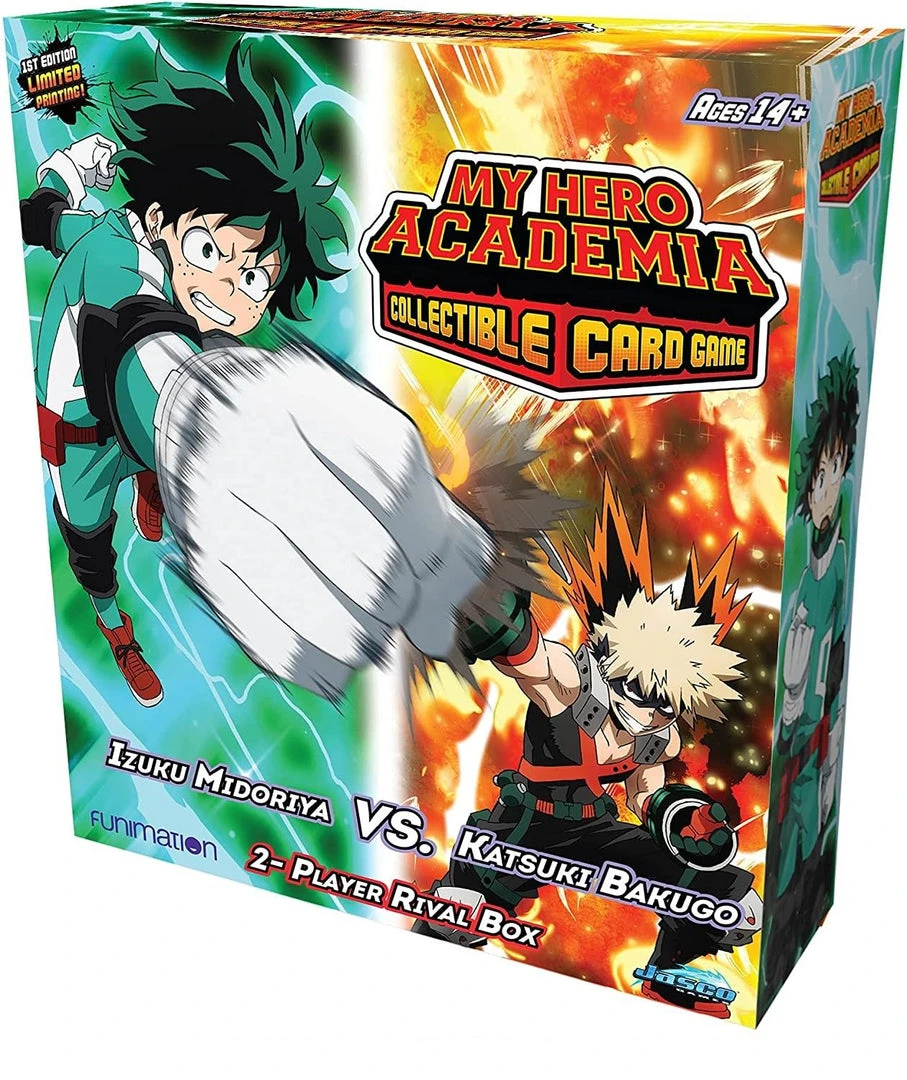 My Hero Academia CCG - Izuku Midoriya Vs. Katsuki Bakugo 2-Play Rival Decks 3 My Hero Academia CCG - Izuku Midoriya Vs. Katsuki Bakugo 2-Play Rival Decks