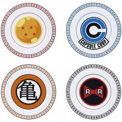 Dragon Ball - Set Of 4 Plates