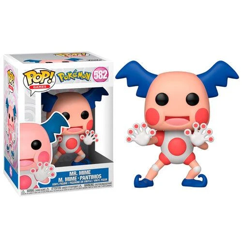 Pokemon POP! Games Vinyl Figurine Mr Mime 9 Cm Anime & Manga 4 Pokemon POP! Games Vinyl Figurine Mr Mime 9 Cm Anime & Manga