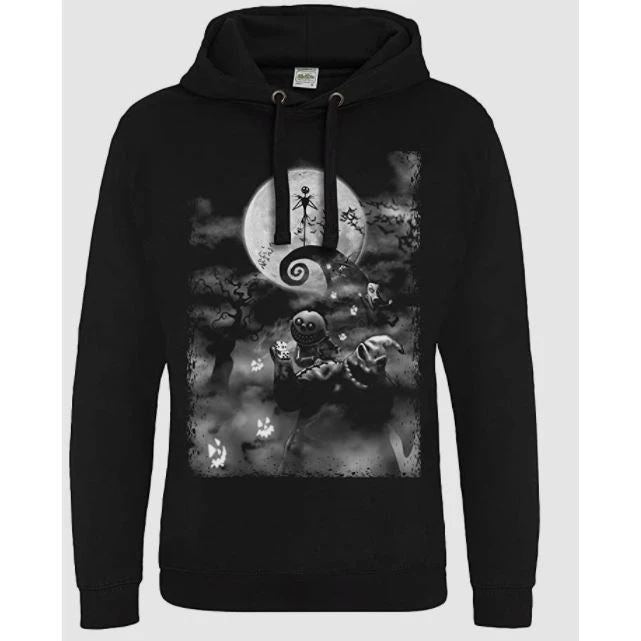 Geek-Aboo Film & TV The Nightmare Before Christmas - Monster Scene Hoodie 4 Geek-Aboo Film & TV The Nightmare Before Christmas - Monster Scene Hoodie