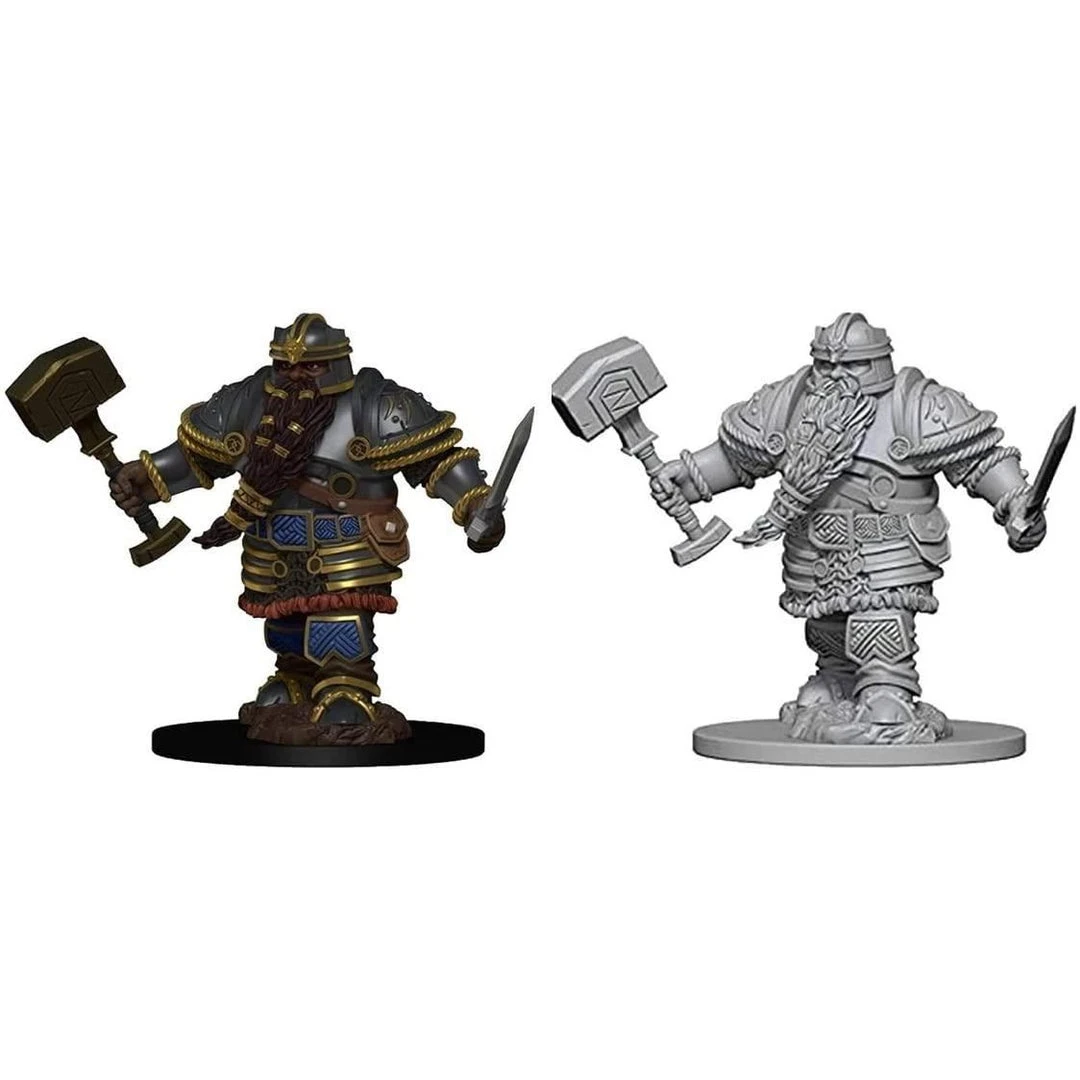 Dungeons & Dragons: Icons Of The Realms - Dwarf Male Fighter Miniature Tabletop 4 Dungeons & Dragons: Icons Of The Realms - Dwarf Male Fighter Miniature Tabletop
