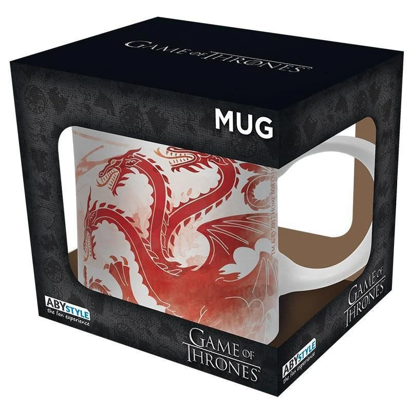 Film & TV Game Of Thrones - Targaryen Red Dragon Mug 3 Film & TV Game Of Thrones - Targaryen Red Dragon Mug