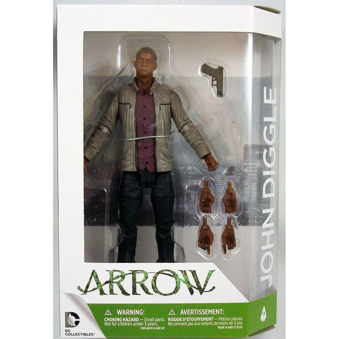 Arrow: John Diggle 17cm Action Figure Toys & Figures 5 Arrow: John Diggle 17cm Action Figure Toys & Figures
