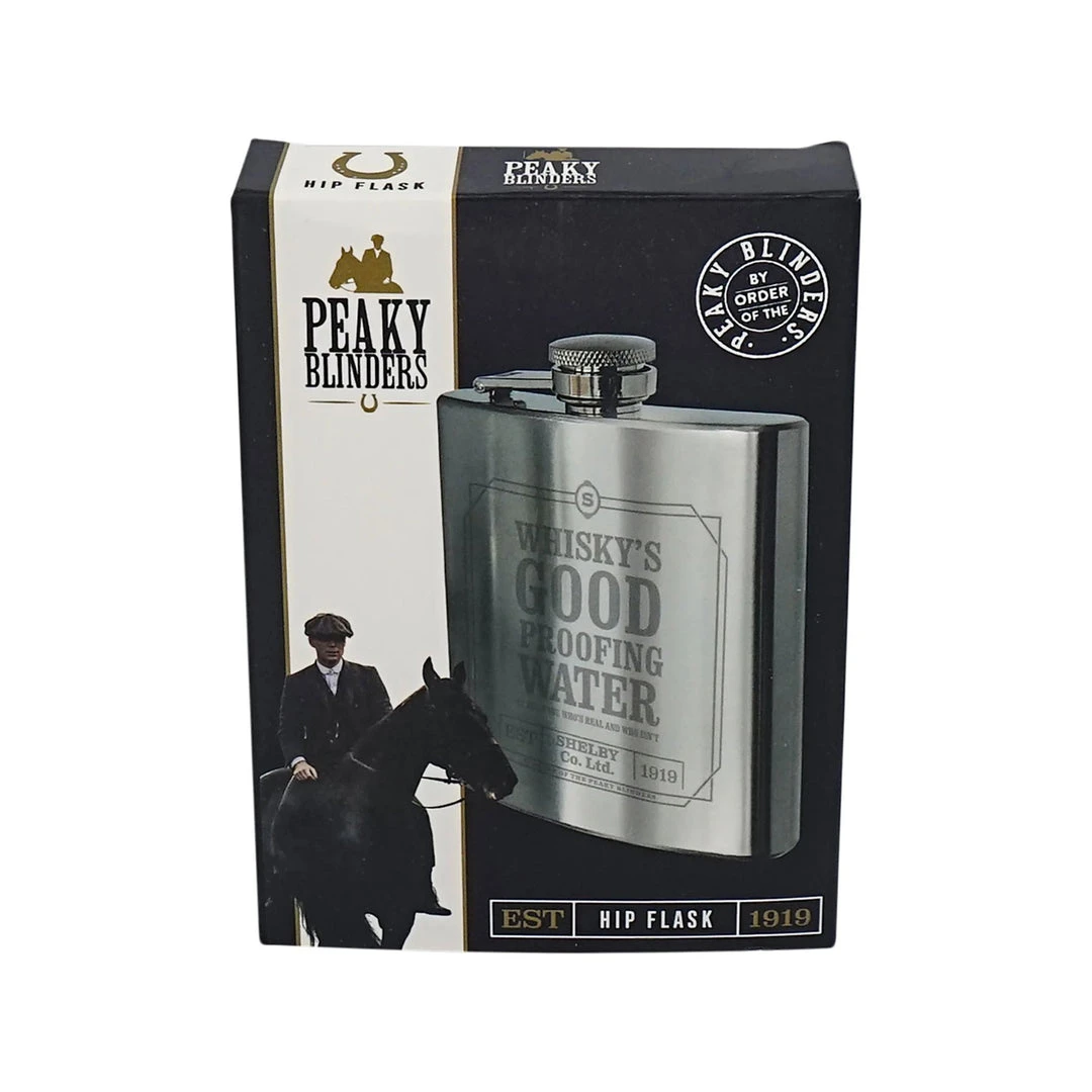 Peaky Blinders 'Whiskey's Good' Hip Flask 3 Peaky Blinders 'Whiskey's Good' Hip Flask