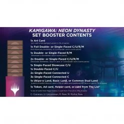 Magic: The Gathering Tabletop MTG: Kamigawa - Neon Dynasty Set Booster X1
