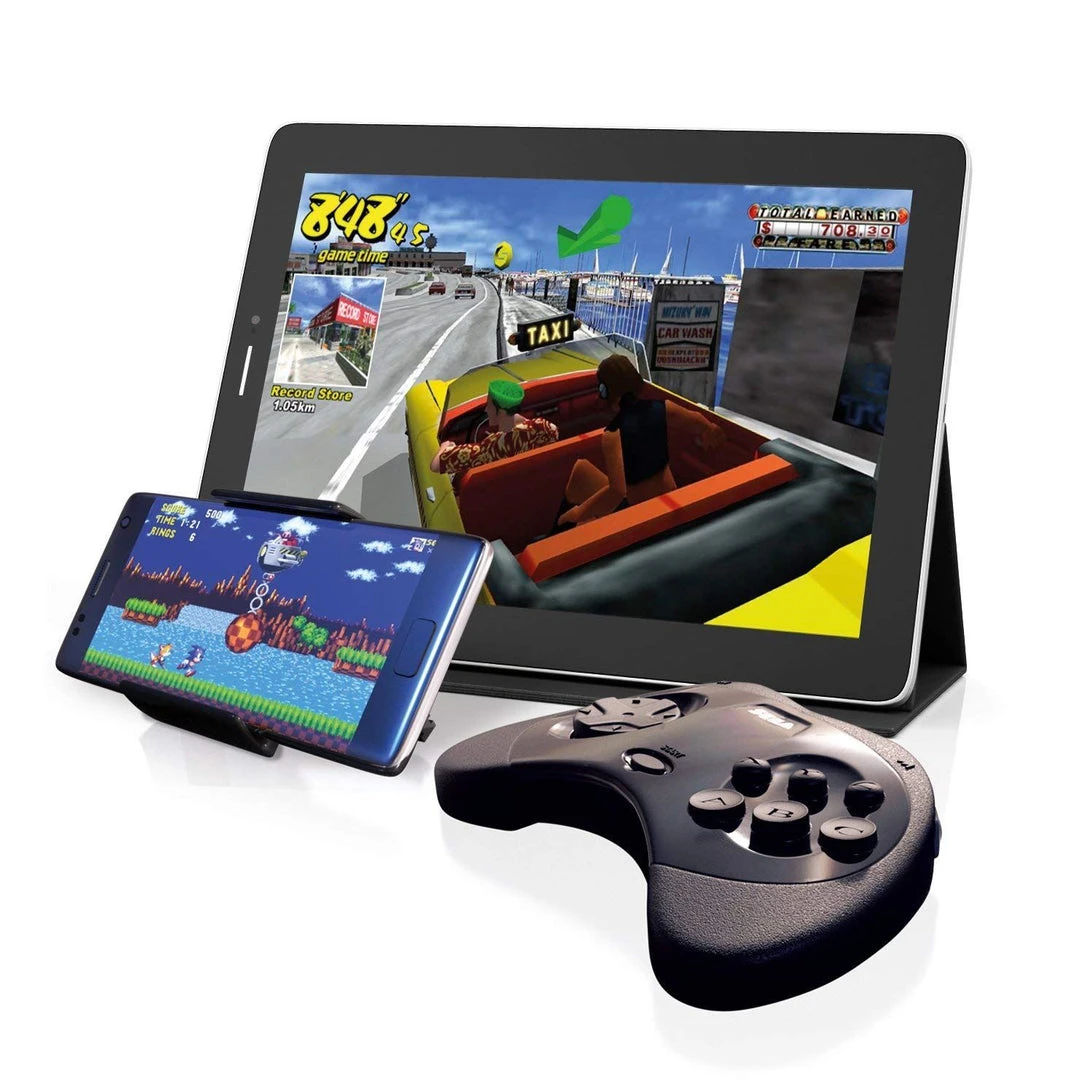 Sonic The Hedgehog Sega Saturn Android Smartphone Controller 4 Sonic The Hedgehog Sega Saturn Android Smartphone Controller