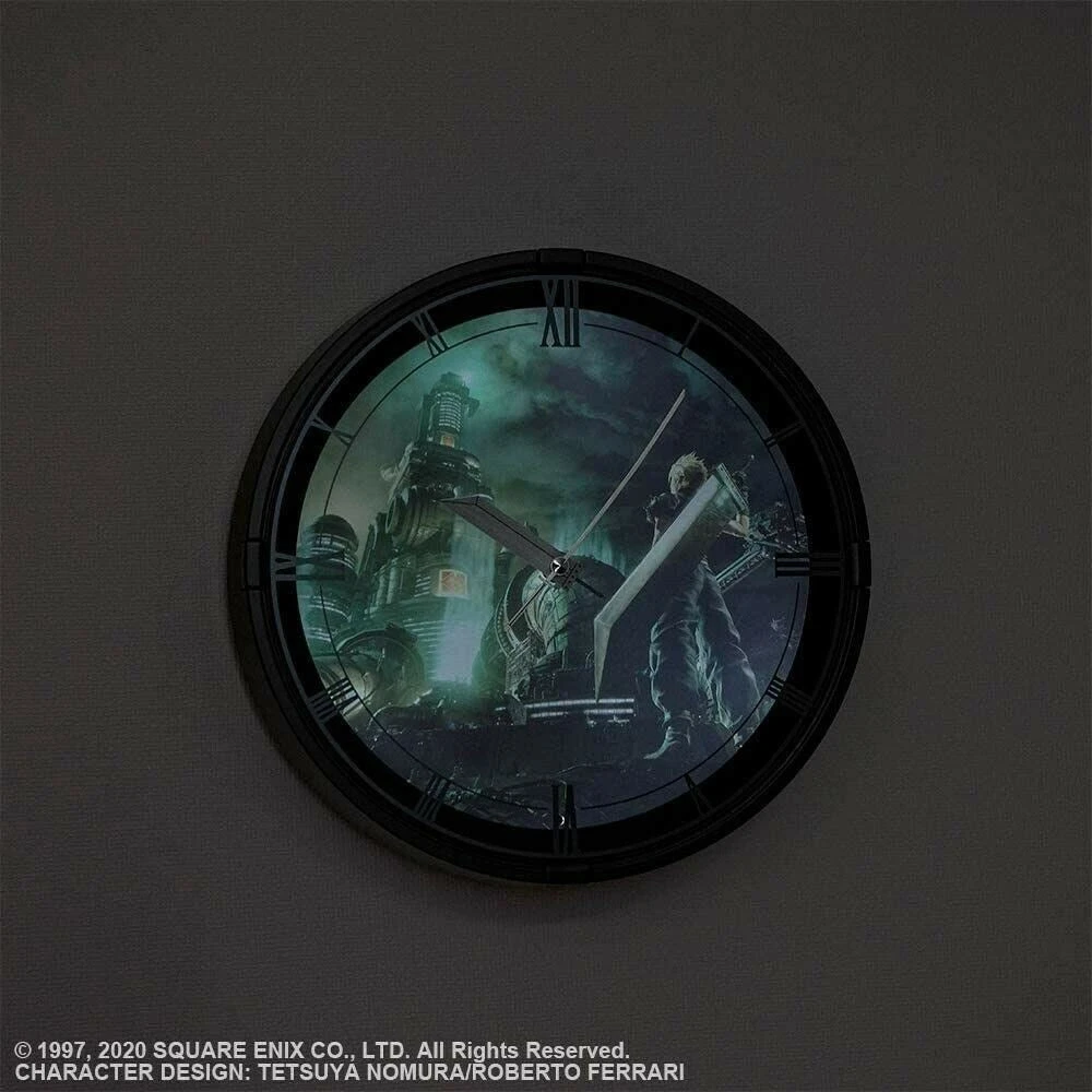 Final Fantasy VII Remake Wall Clock 4 Final Fantasy VII Remake Wall Clock