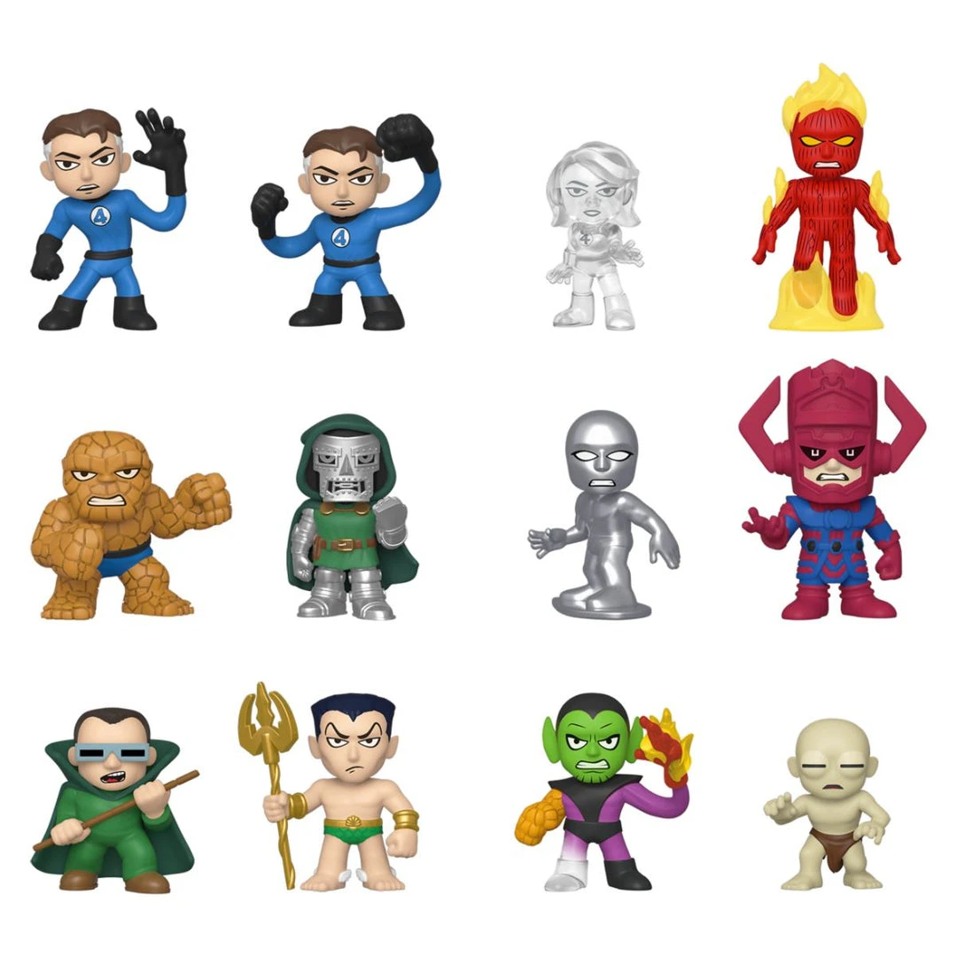Mystery Mini: Fantastic Four Mystery Pack Toys & Figures 3 Mystery Mini: Fantastic Four Mystery Pack Toys & Figures