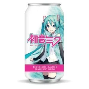 Vocaloid Miku Sparkling Blueberry Soda 4 Vocaloid Miku Sparkling Blueberry Soda